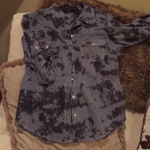 Ladies button down casual shirt